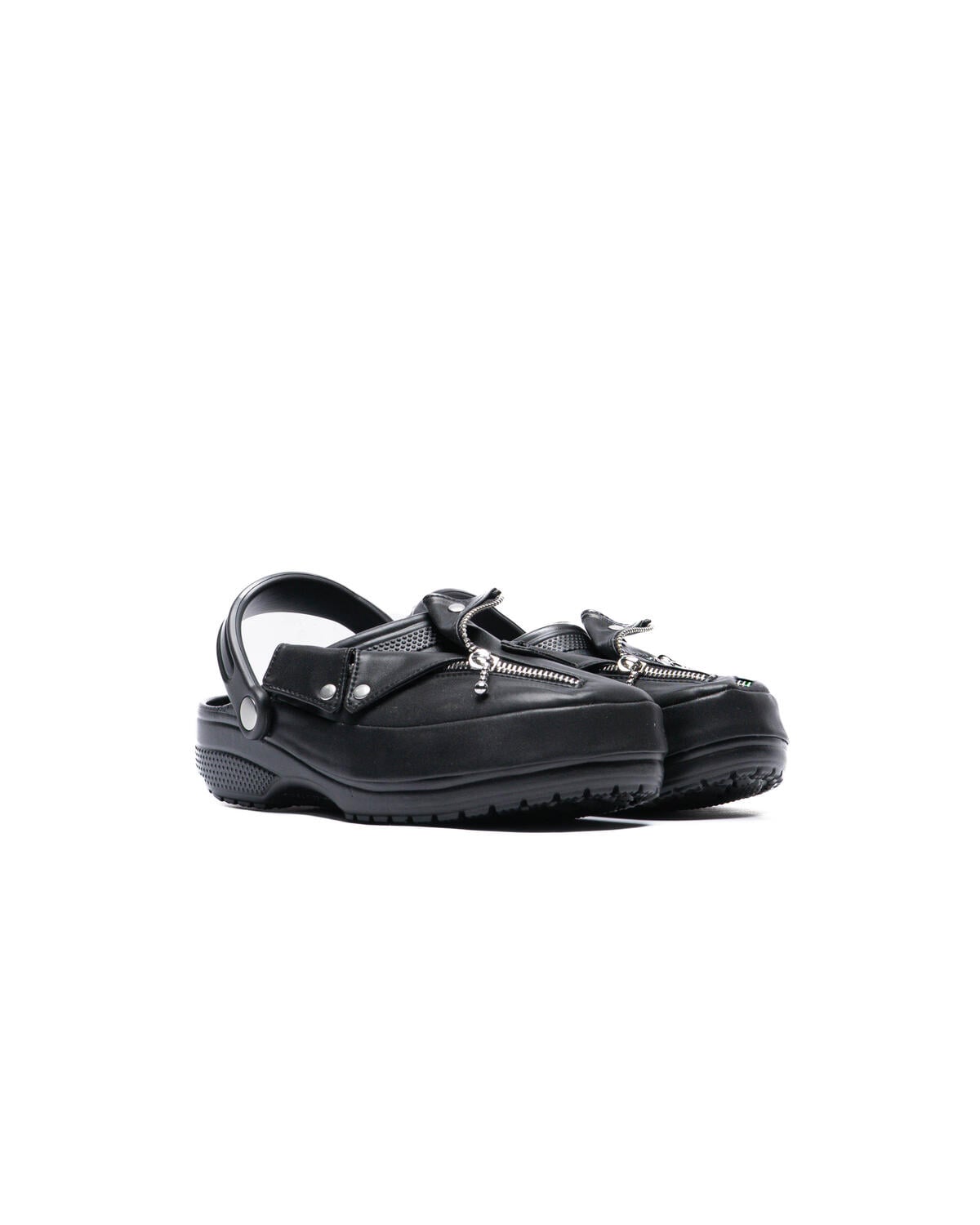 BEAMS original Crocs Riders CLASSIC CLOG in black, size 26.
